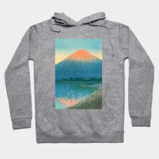 Daybreak over Lake Yamanaka by Kawase Hasui Hoodie